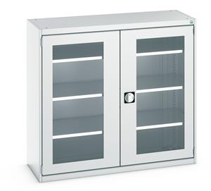 Bott Cubio Glazed Door Window Engineers / Laboratory Cupboards Cubio Perspex Glazed Cupboard 1300W x 525mmD x 1200mm H